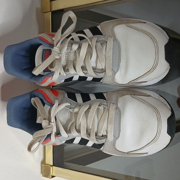 Adidas chaos solar red cloud foam sneakers size mens 8 - Picture 2 of 14